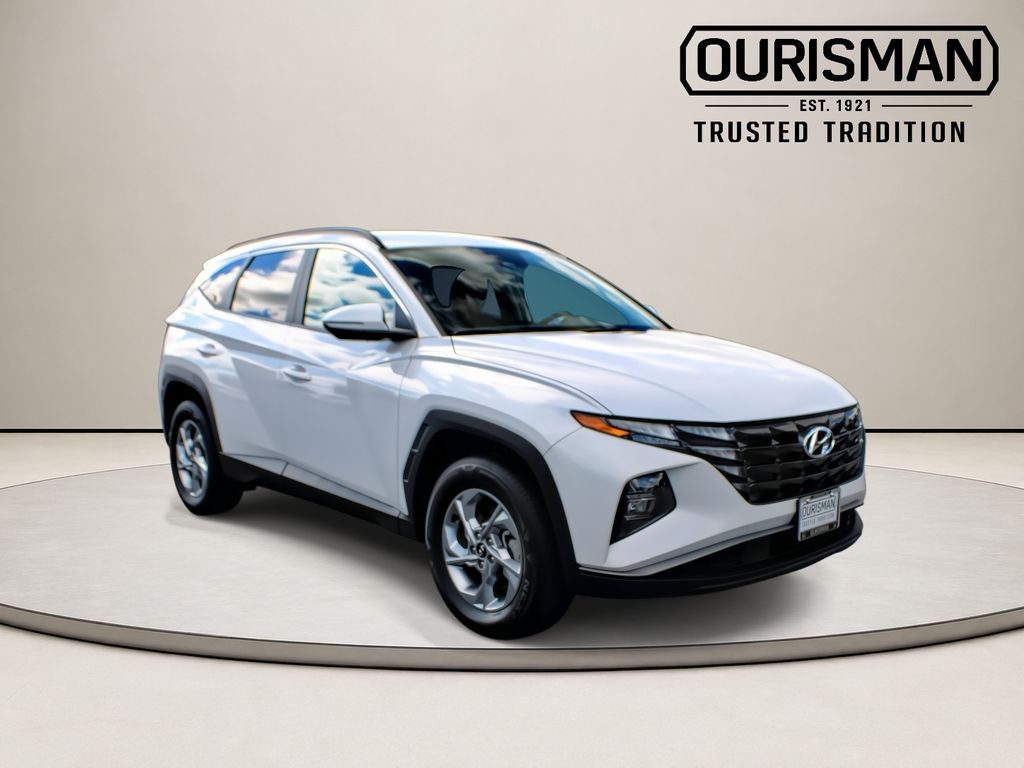 White Pearl 2023 Hyundai Tucson SEL AWD SUV / Crossover All-Wheel Drive 8-Speed Automatic