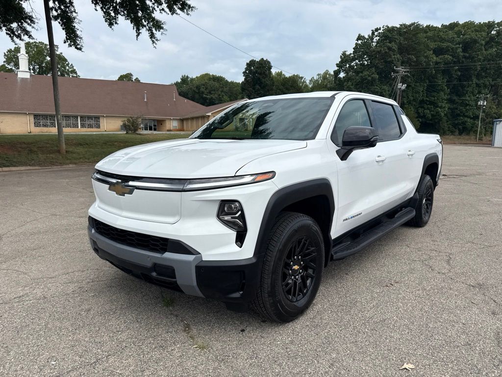 Summit White 2026 Chevrolet Silverado EV Pickup Truck All-Wheel Drive 1-Speed Automatic