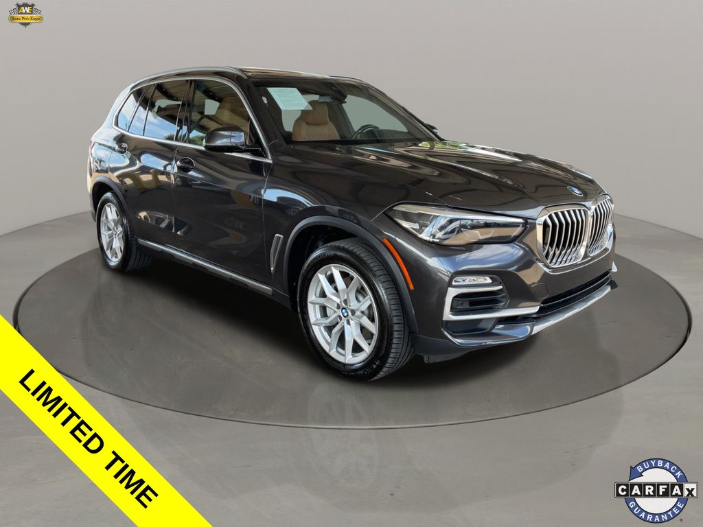 Gray (Dark Graphite Metallic) 2021 BMW X5 SUV / Crossover All-Wheel Drive 8-Speed Automatic