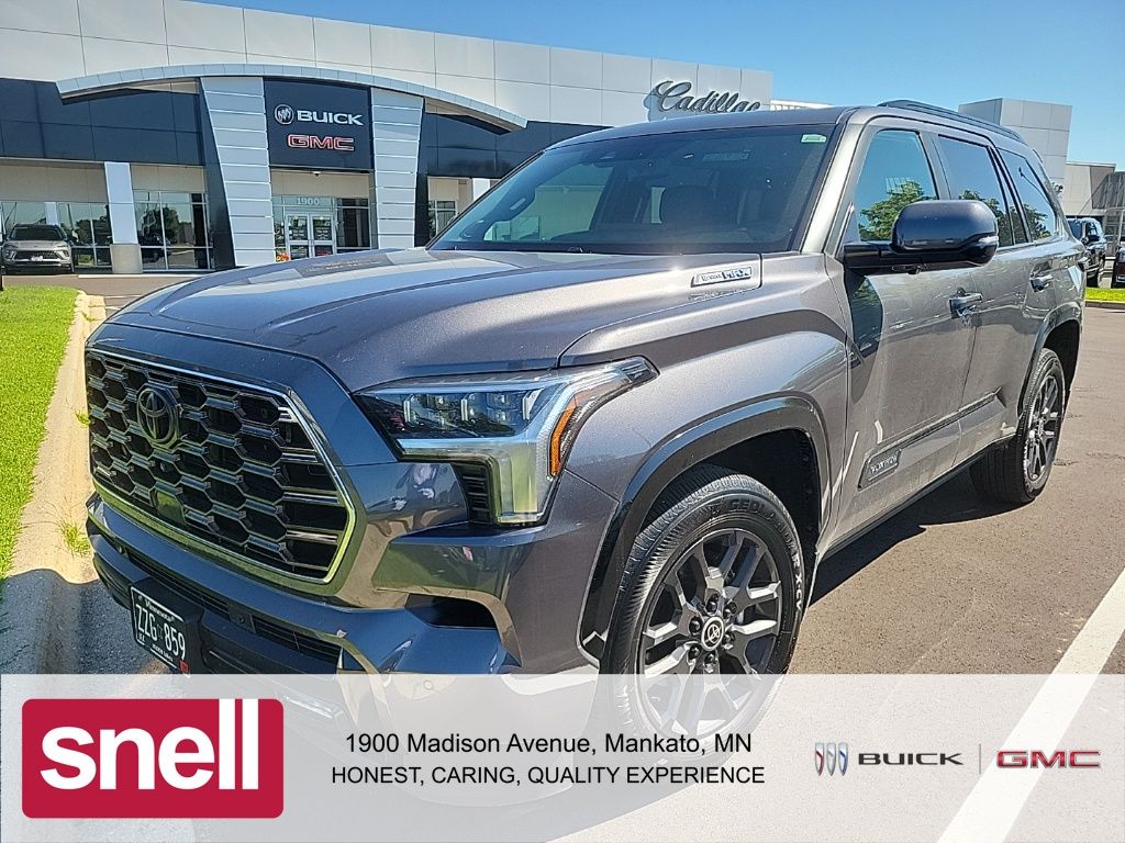 Magnetic Gray Metallic 2024 Toyota Sequoia SUV / Crossover Four-Wheel Drive Automatic