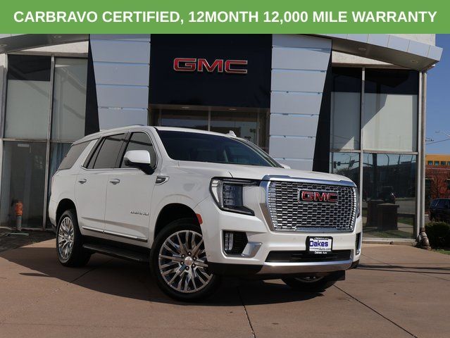 White Frost Tricoat 2024 GMC Yukon Denali 4WD SUV / Crossover Four-Wheel Drive