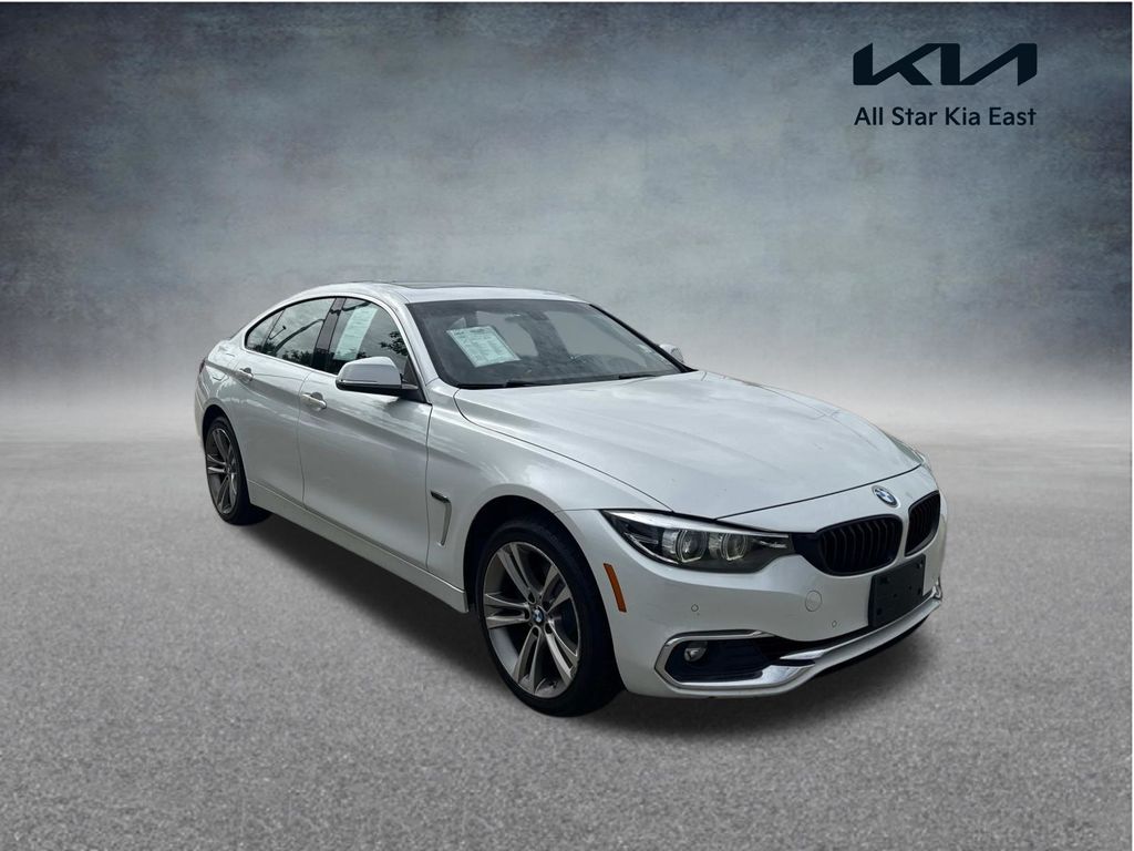Mineral White Metallic 2018 BMW 4 Series 430i xDrive Gran Coupe AWD Sedan All-Wheel Drive 8-Speed Automatic