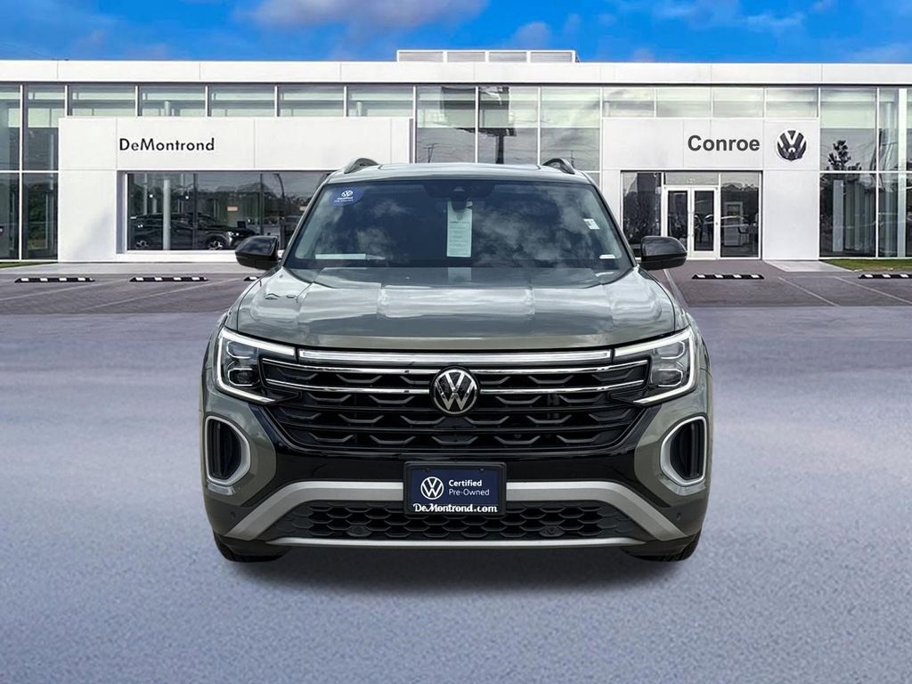 2024 Volkswagen Atlas 2.0T Peak Edition SE w/Technology Green at DeMontrond Ford