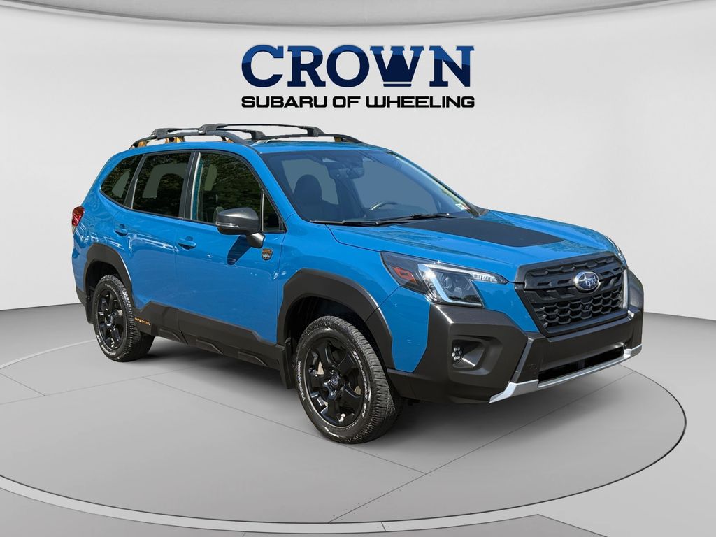 Geyser Blue 2023 Subaru Forester SUV / Crossover All-Wheel Drive Continuously Variable Transmission