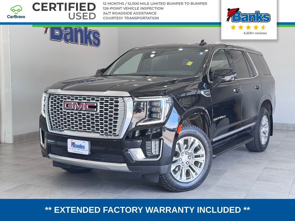 Onyx Black 2023 GMC Yukon SUV / Crossover Four-Wheel Drive