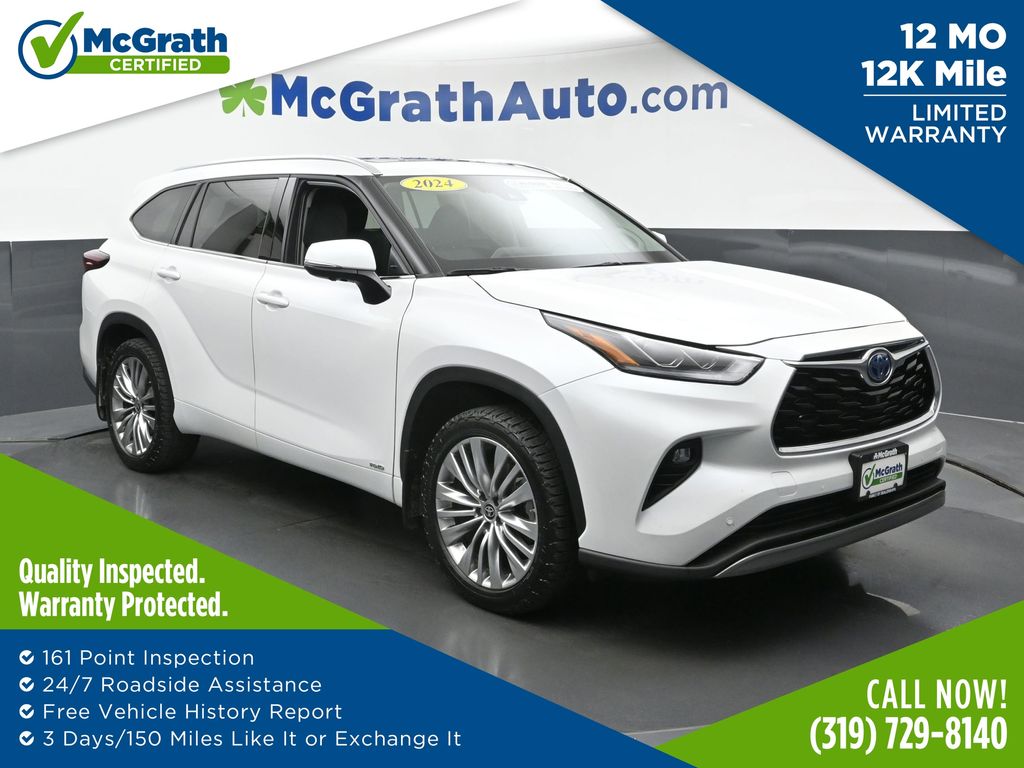 2024 Toyota Highlander Hybrid Platinum AWD