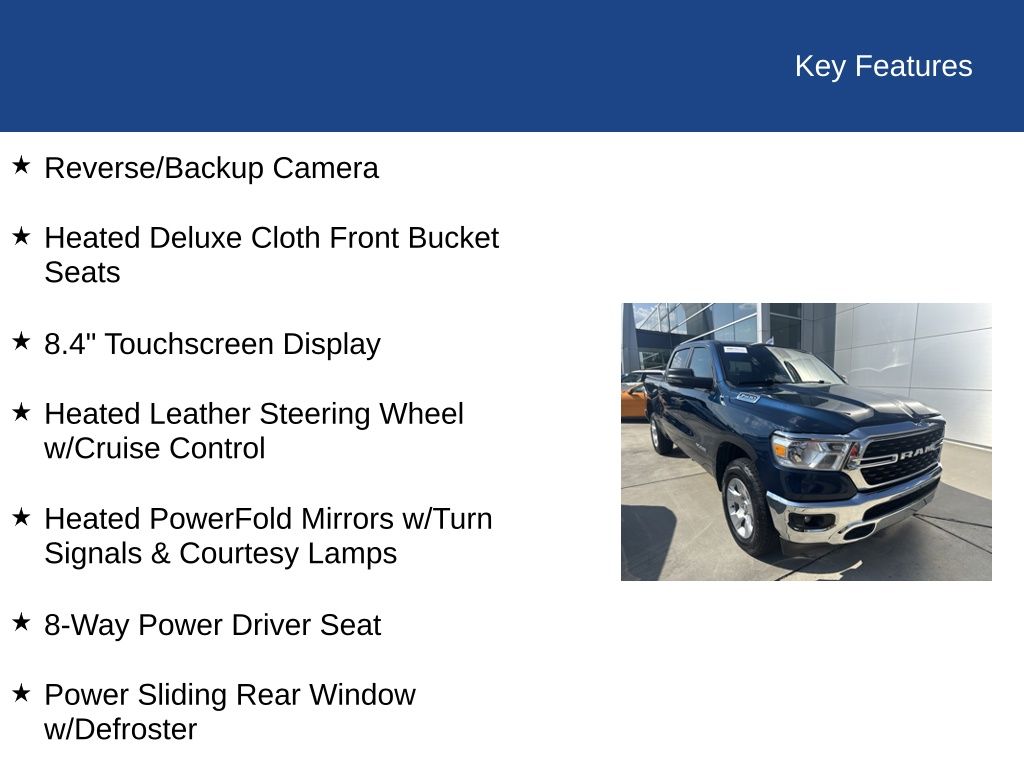 2023 Ram 1500 Big Horn Crew Cab 4x4 5'7" Box