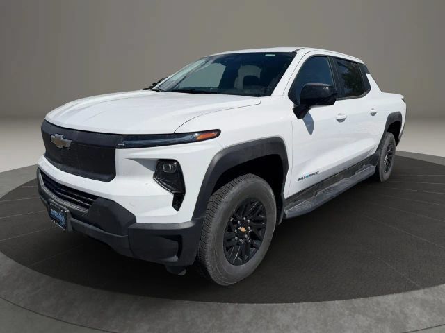 Summit White 2024 Chevrolet Silverado EV Pickup Truck All-Wheel Drive 1-Speed Automatic