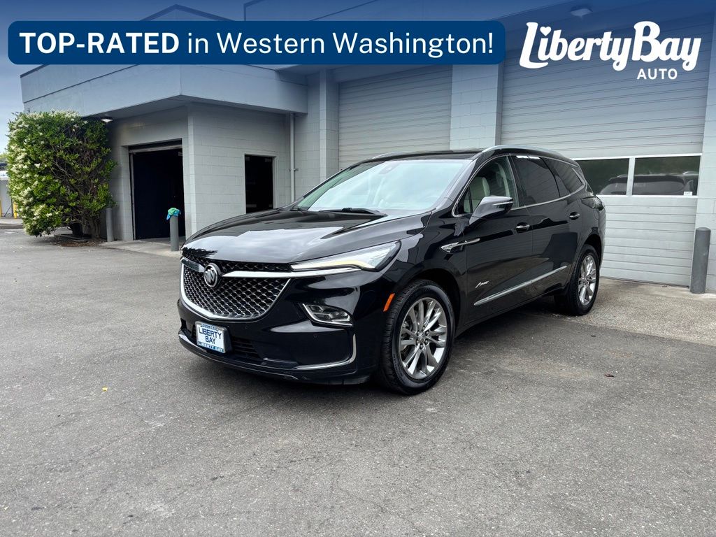 Black (Ebony Twilight Metallic) 2023 Buick Enclave SUV / Crossover Four-Wheel Drive 9-Speed Automatic