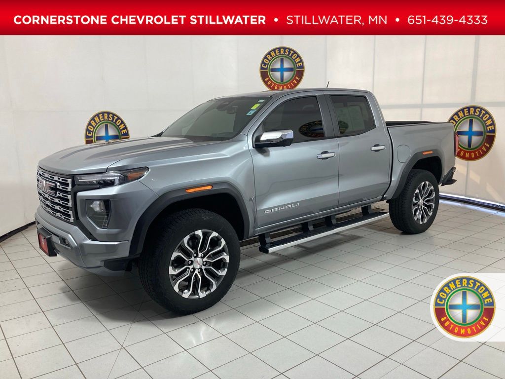 Sterling Metallic 2023 GMC Canyon Pickup Truck Four-Wheel Drive 8-Speed Automatic