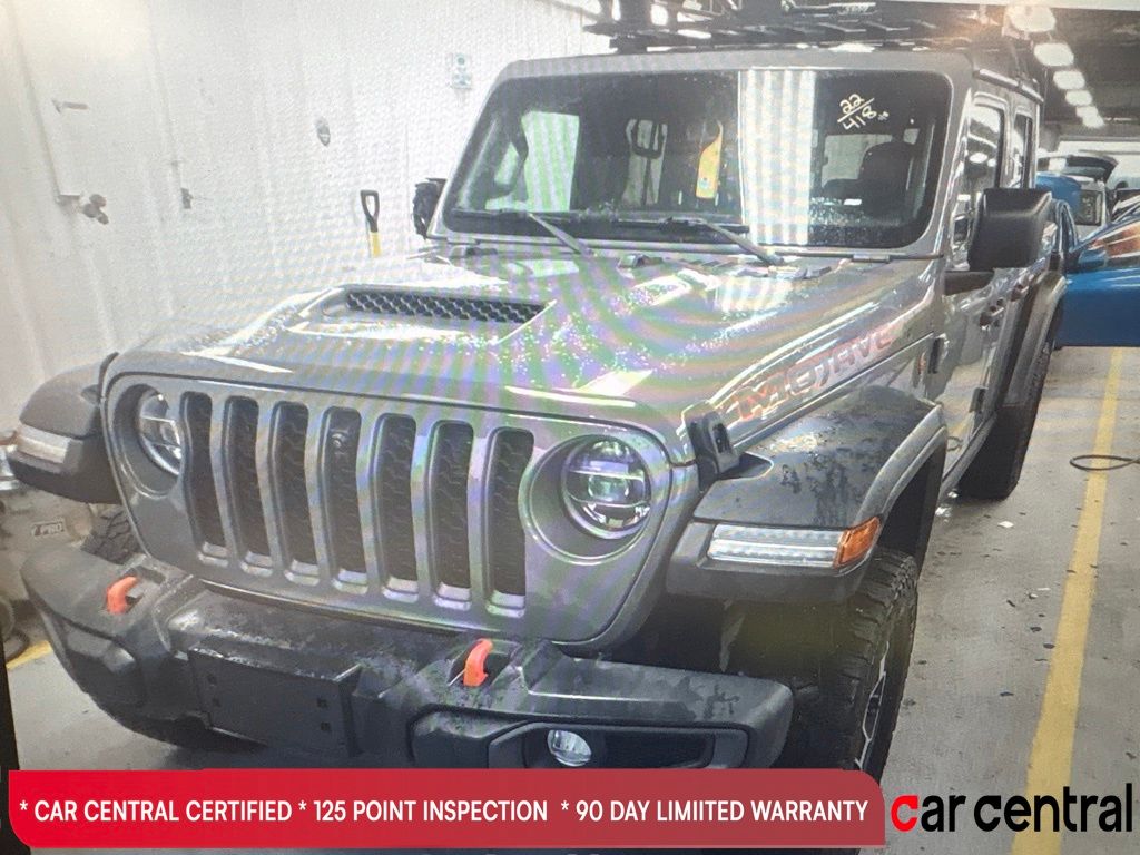 Sting-Gray Clearcoat 2022 Jeep Gladiator Pickup Truck Four-Wheel Drive 6-Speed Manual