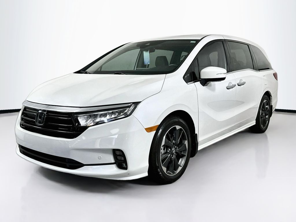 Platinum White Pearl 2023 Honda Odyssey Minivan Front-Wheel Drive Automatic