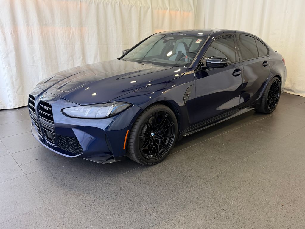 Tanzanite Blue II Metallic 2025 BMW M3 Competition xDrive Sedan All-Wheel Drive 8-Speed Automatic