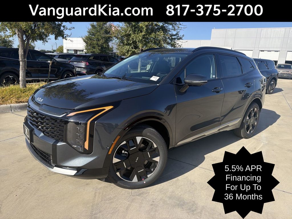 Gravity Gray 2027 Kia Sportage Hybrid SUV / Crossover All-Wheel Drive 6-Speed Automatic