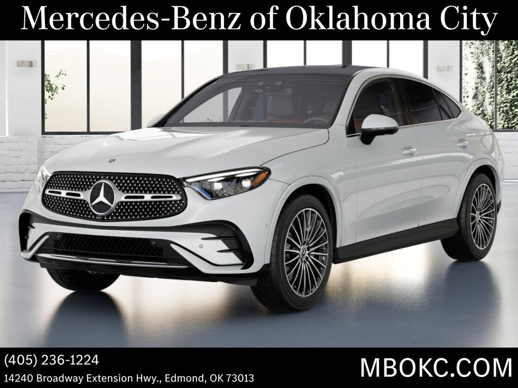 Moonlight White Metallic 2026 Mercedes-Benz GLC SUV / Crossover All-Wheel Drive 9-Speed Automatic