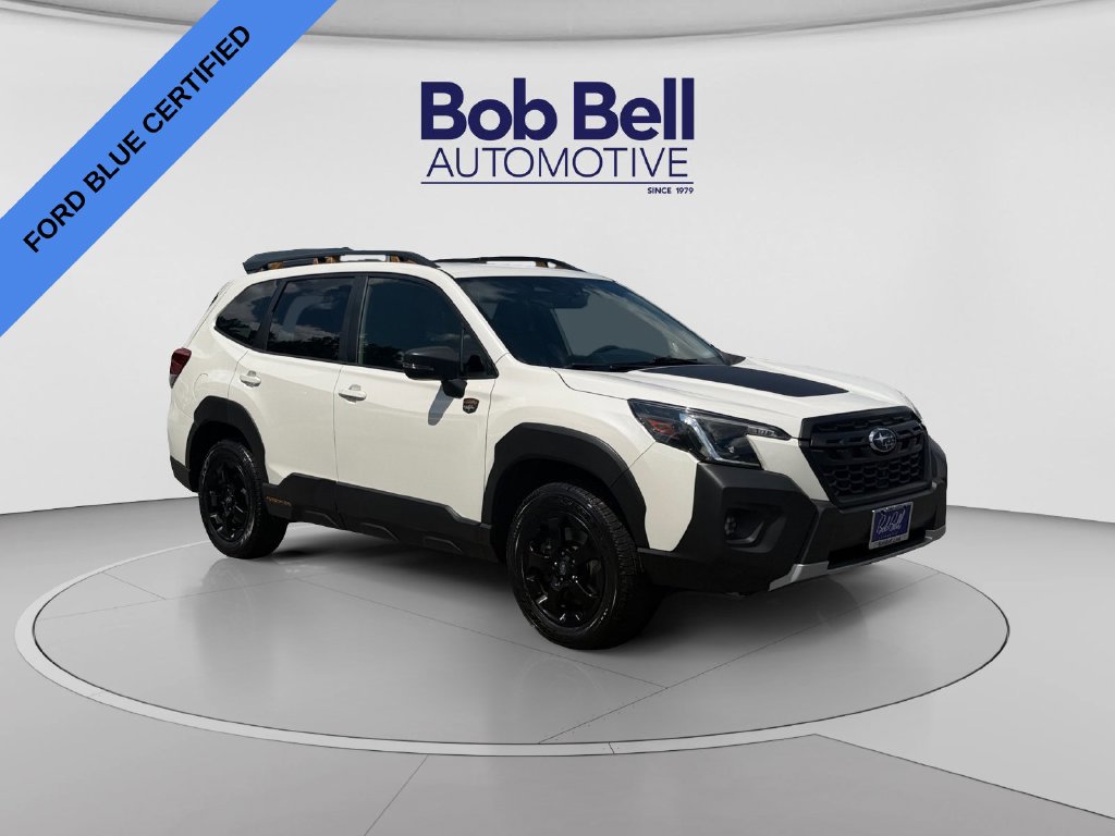 Crystal White Pearl 2023 Subaru Forester SUV / Crossover All-Wheel Drive Continuously Variable Transmission