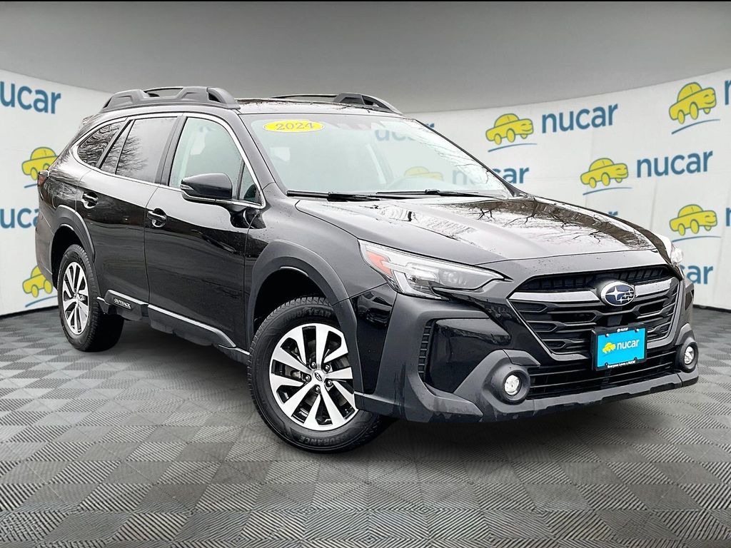 Crystal Black Silica 2024 Subaru Outback Premium AWD SUV / Crossover All-Wheel Drive Continuously Variable Transmission
