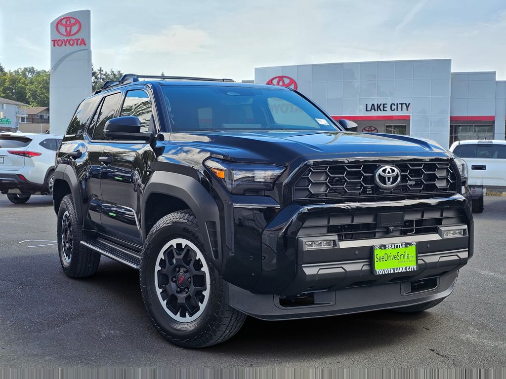 Black 2026 Toyota 4Runner TRD Off-Road Premium 4WD SUV / Crossover Four-Wheel Drive 8-Speed Automatic