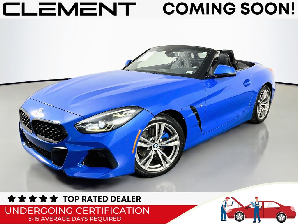 Misano Blue Metallic 2020 BMW Z4 Convertible Rear-Wheel Drive 8-Speed Automatic