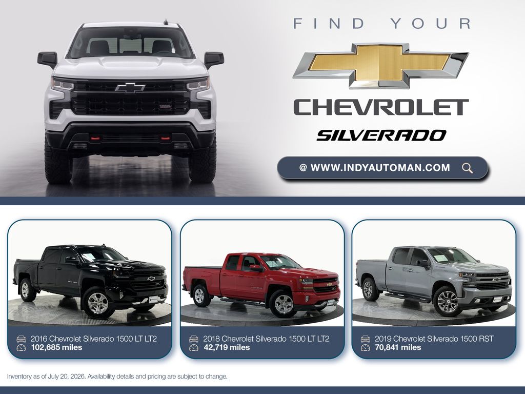 Black 2020 Chevrolet Silverado 1500 Pickup Truck Four-Wheel Drive 6-Speed Automatic Overdrive