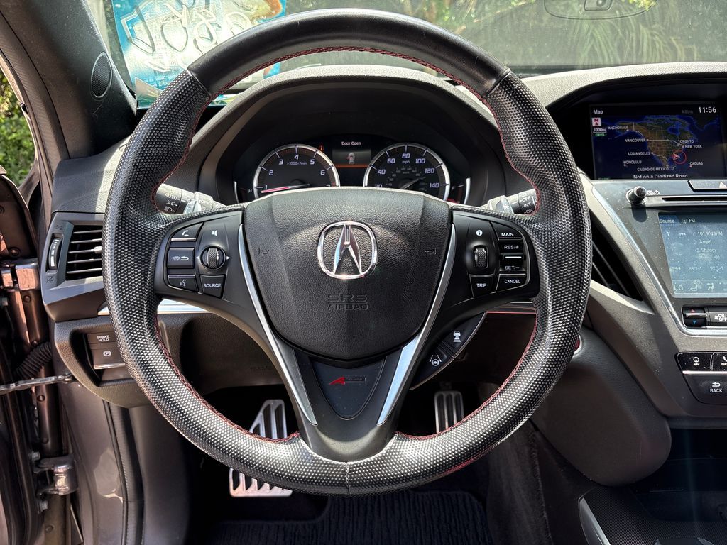 Used 2019 Gray Acura 3.5L Technology Pkg w/A-Spec Pkg image 17