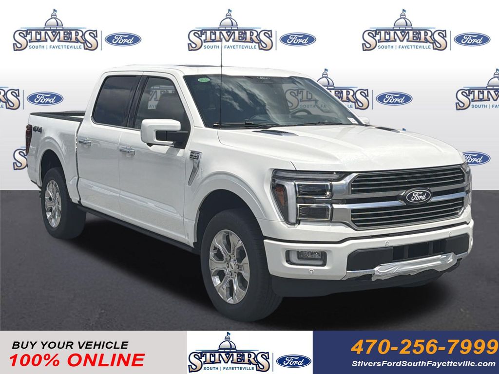 Star White Metallic Tri-Coat 2026 Ford F-150 Pickup Truck Four-Wheel Drive Automatic