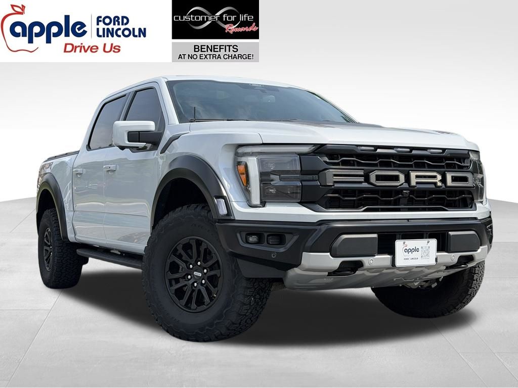 White Metallic 2025 Ford F-150 Pickup Truck Four-Wheel Drive Automatic