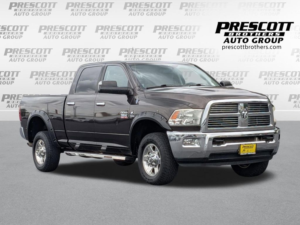 Rugged Brown Pearlcoat/Light Graystone Pearlcoat 2010 Dodge RAM 2500 Pickup Truck Four-Wheel Drive 6-Speed Automatic