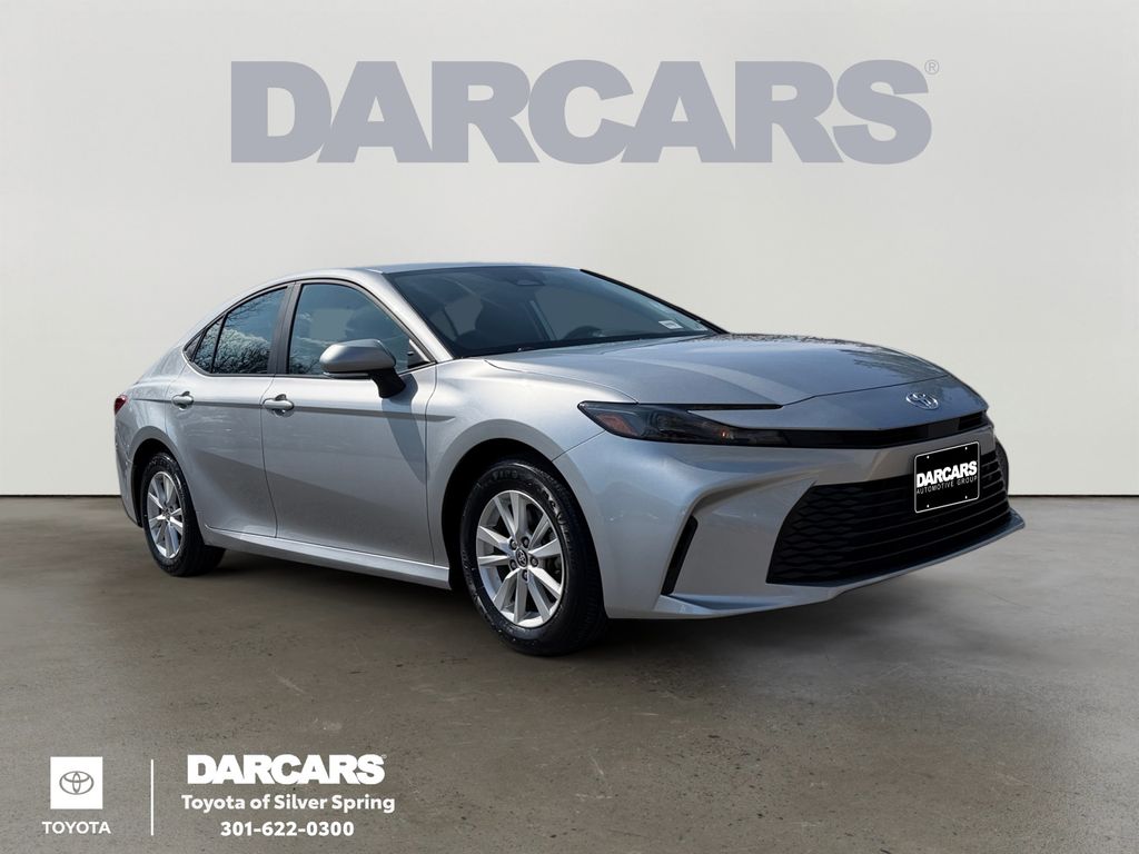 Celestial Silver 2025 Toyota Camry LE FWD Sedan Front-Wheel Drive Continuously Variable Transmission