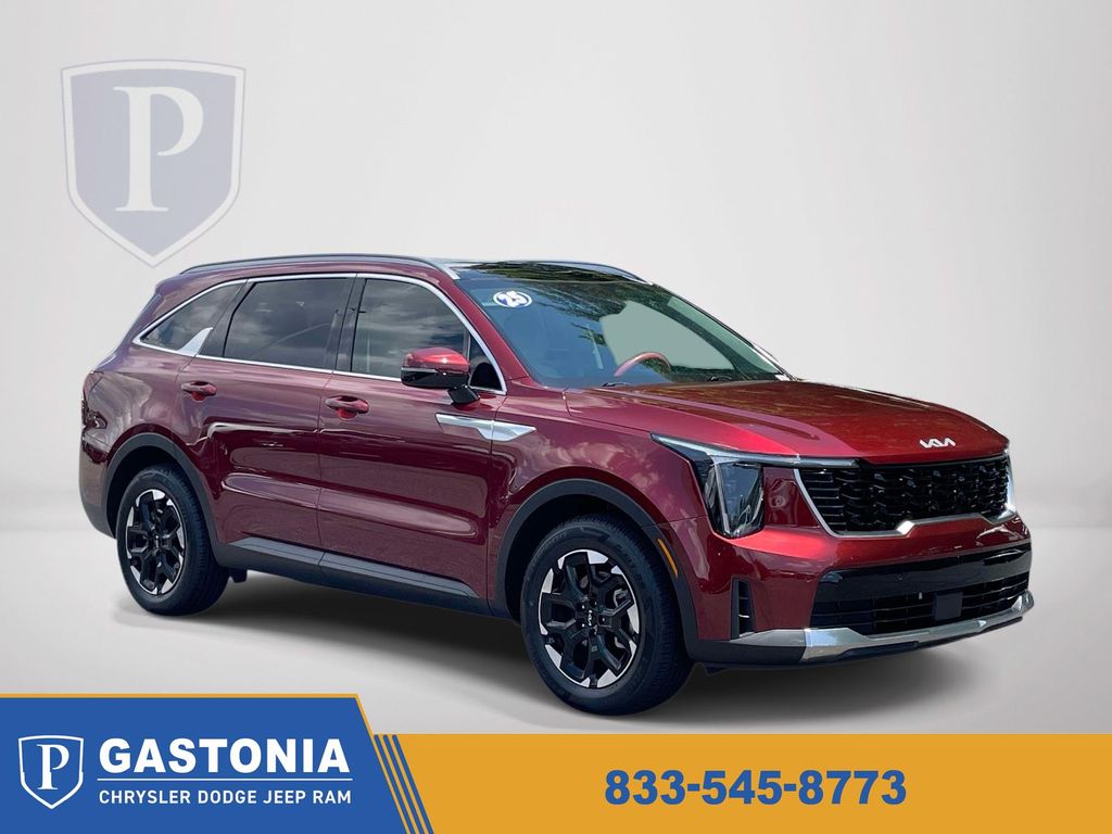 Red 2025 Kia Sorento SUV / Crossover Front-Wheel Drive 8-Speed Automatic