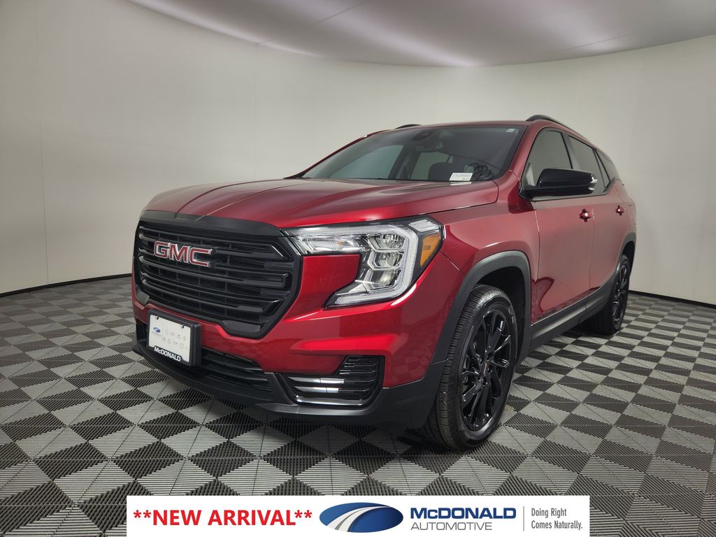 Volcanic Red Tintcoat 2024 GMC Terrain SUV / Crossover All-Wheel Drive 9-Speed Automatic