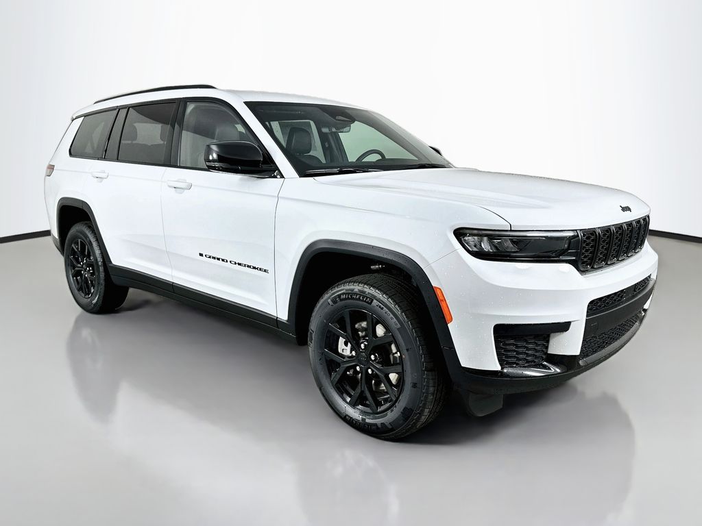 Bright White Clearcoat 2025 Jeep Grand Cherokee L SUV / Crossover Four-Wheel Drive 8-Speed Automatic