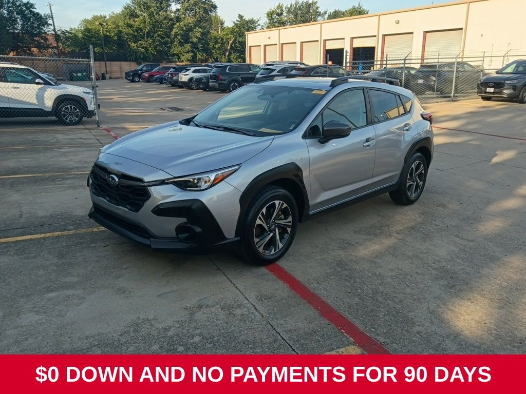 Ice Silver Metallic 2025 Subaru Crosstrek SUV / Crossover All-Wheel Drive Continuously Variable Transmission