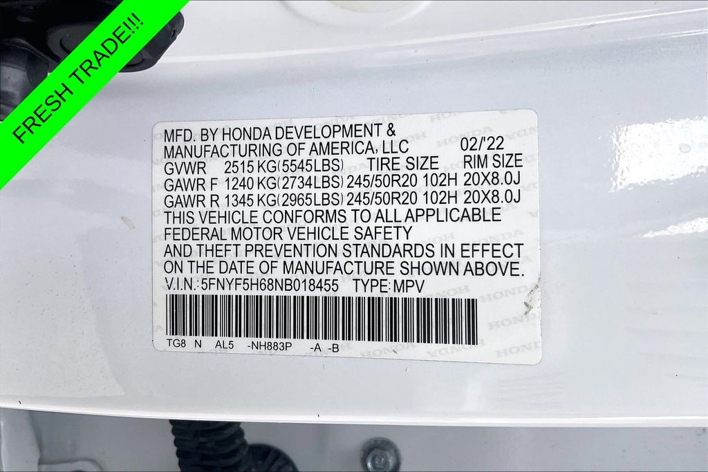 Used 2022 Honda Pilot SUV