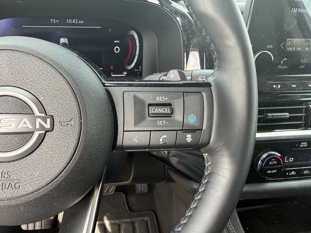 2025 Nissan Pathfinder Platinum Gray at Texan Dodge Chrysler Jeep Ram