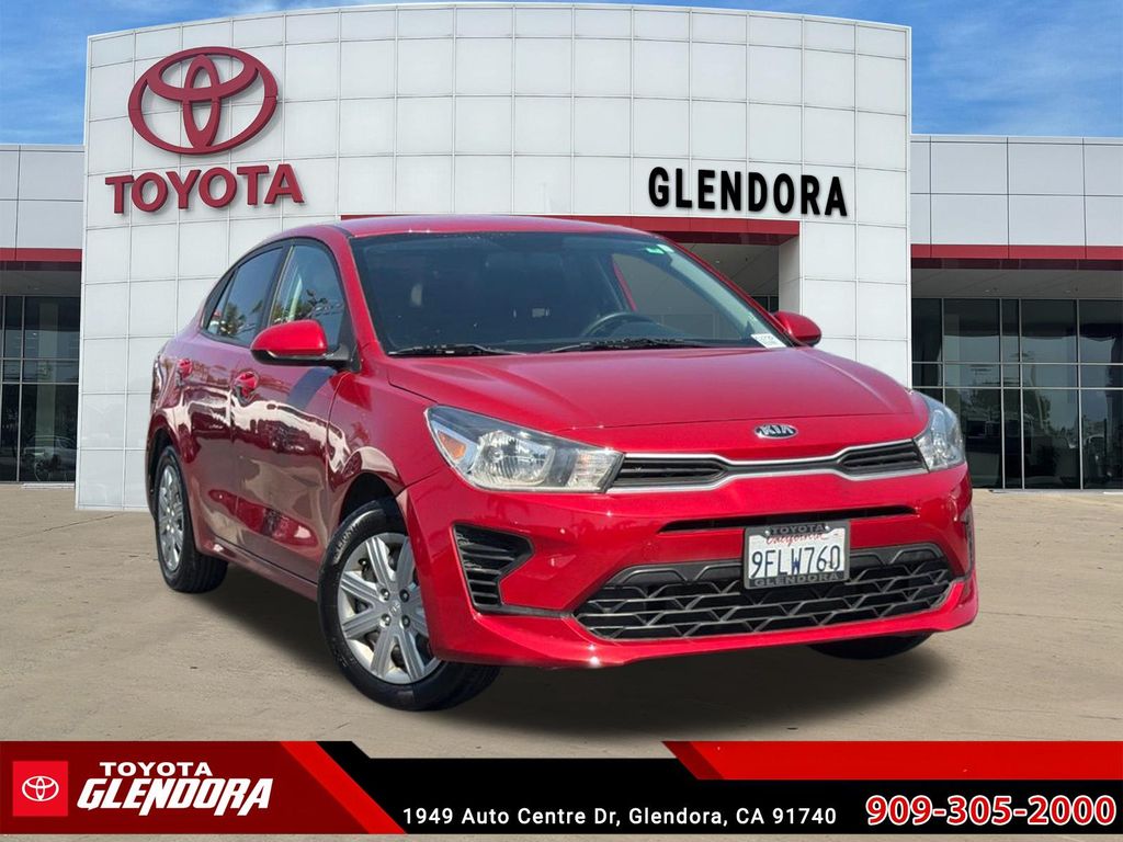 Used 2021 Kia Rio S with VIN 3KPA24AD4ME364829 for sale in Glendora, CA