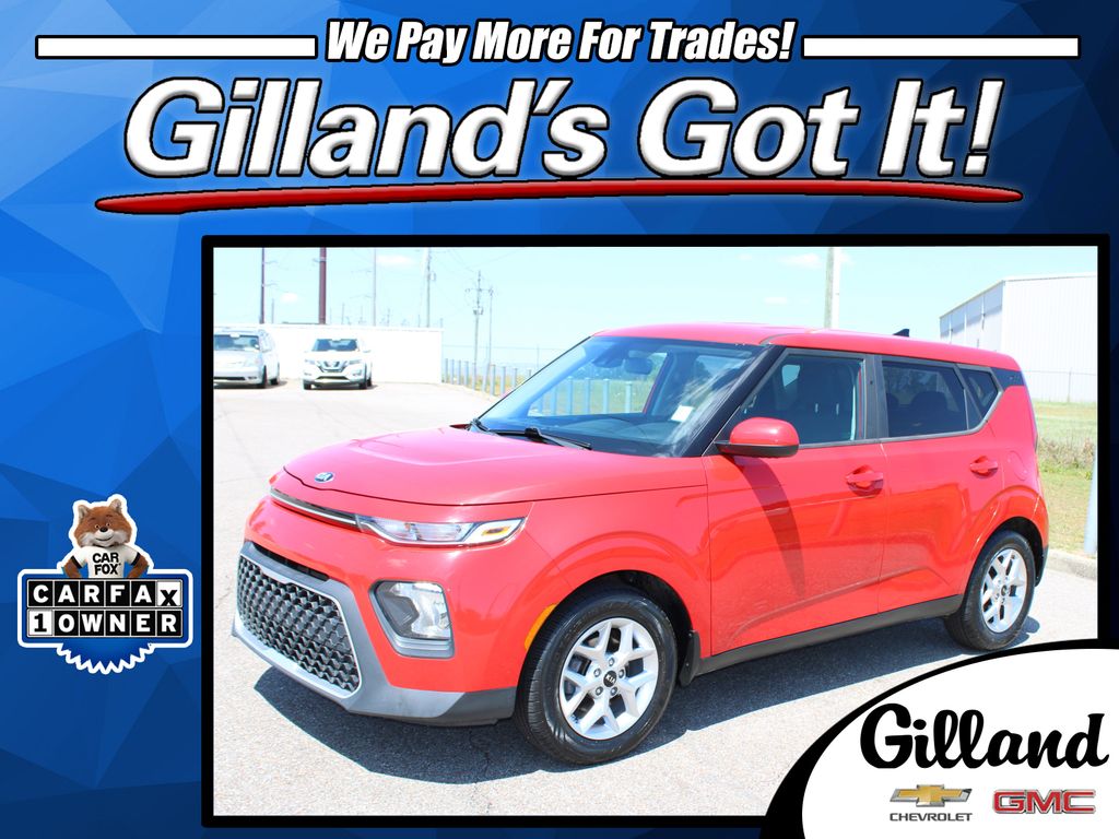 Inferno Red 2020 Kia Soul S FWD SUV / Crossover Front-Wheel Drive Continuously Variable Transmission