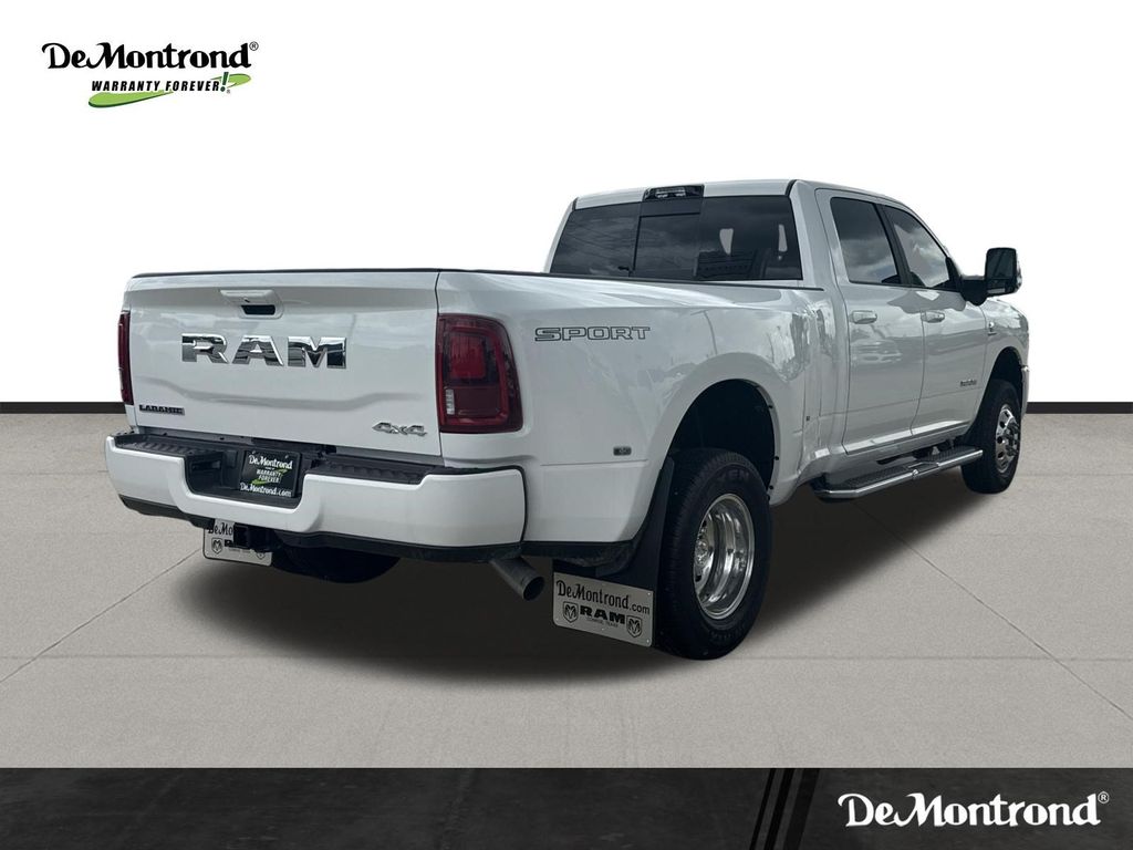 2026 Ram 3500 Laramie White at Texan Dodge Chrysler Jeep Ram