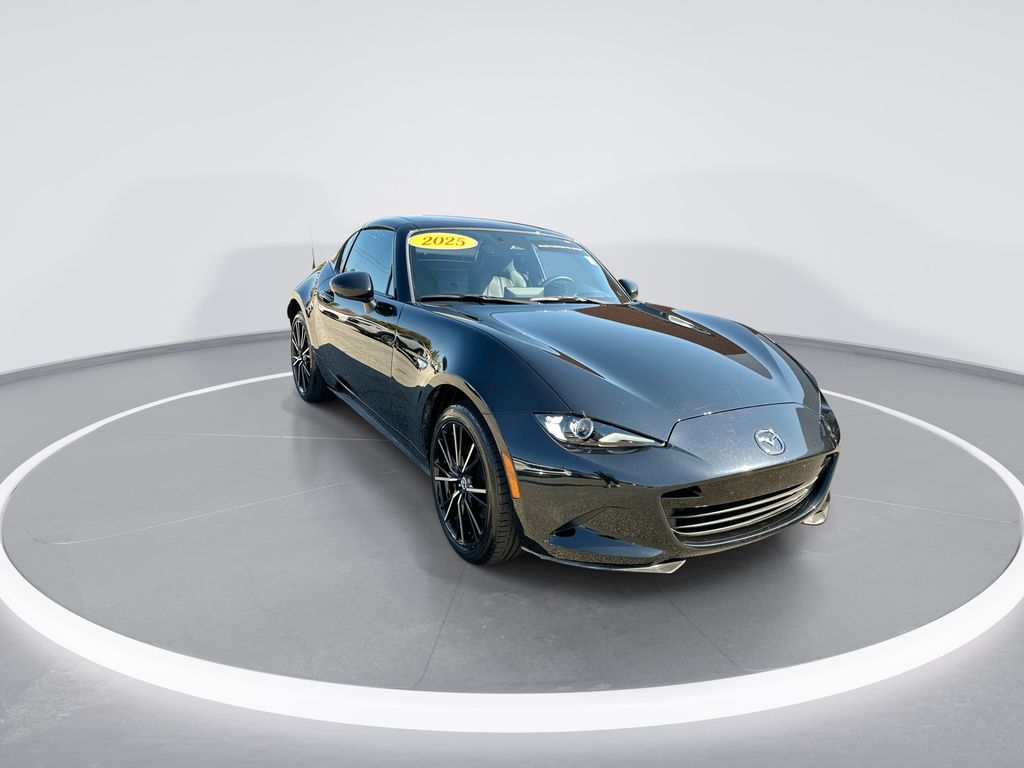 2024 Mazda MX-5 Miata RF Grand Touring Black at Stokes Mazda