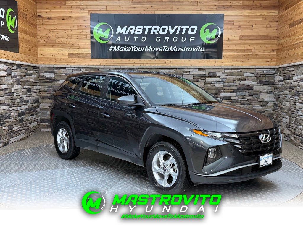 Dark Gray Metallic 2024 Hyundai Tucson SUV / Crossover All-Wheel Drive 8-Speed Automatic