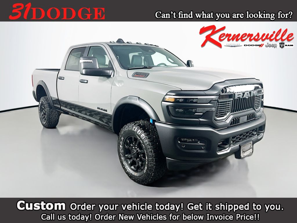 Gray Clearcoat 2026 RAM 2500 Pickup Truck Four-Wheel Drive Automatic