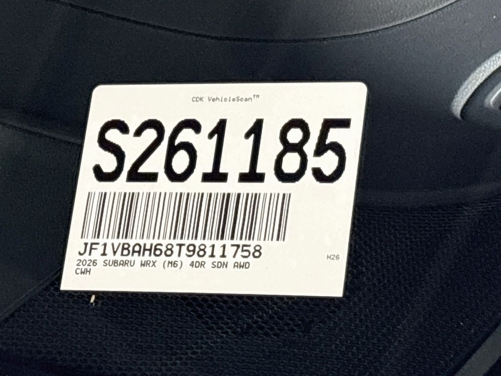 2026 Subaru WRX Base