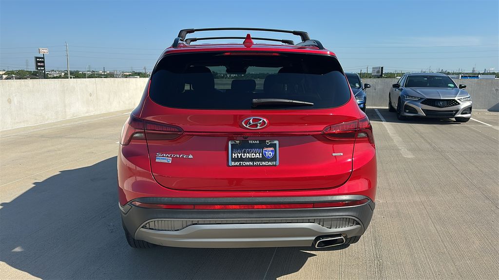 2022 Hyundai Santa Fe XRT Red at Classic Elite Chevrolet Sugar Land