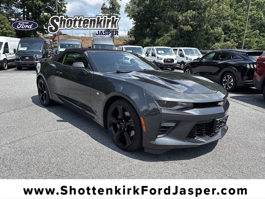 Nightfall Gray Metallic 2016 Chevrolet Camaro Convertible Rear-Wheel Drive 8-Speed Automatic