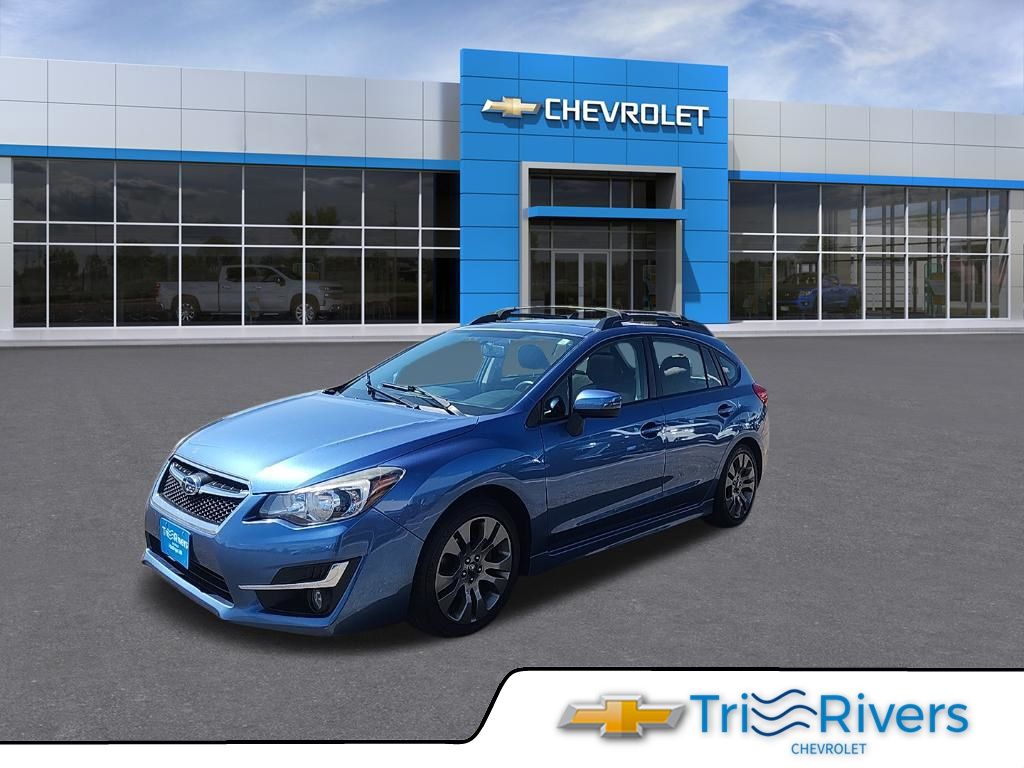 Quartz Blue Pearl 2015 Subaru Impreza 2.0i Sport Premium Hatchback Hatchback All-Wheel Drive Continuously Variable Transmission