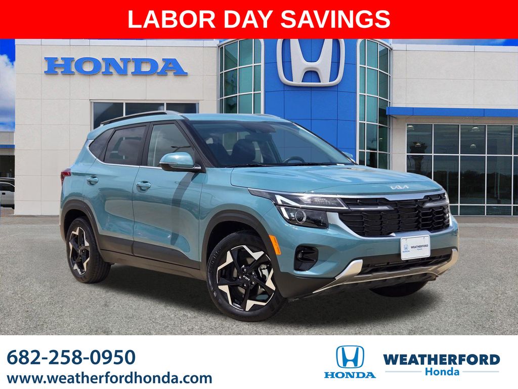 Pluton Blue 2026 Kia Seltos SUV / Crossover Front-Wheel Drive Continuously Variable Transmission