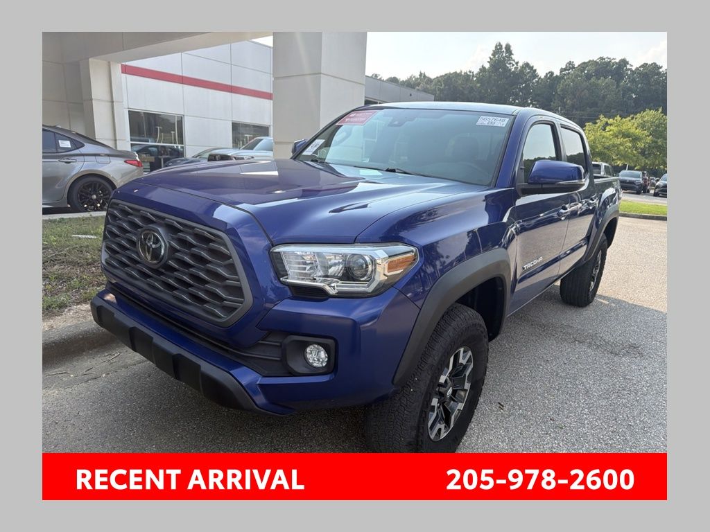 Blue Crush Metallic 2023 Toyota Tacoma Pickup Truck Four-Wheel Drive 6-Speed Automatic