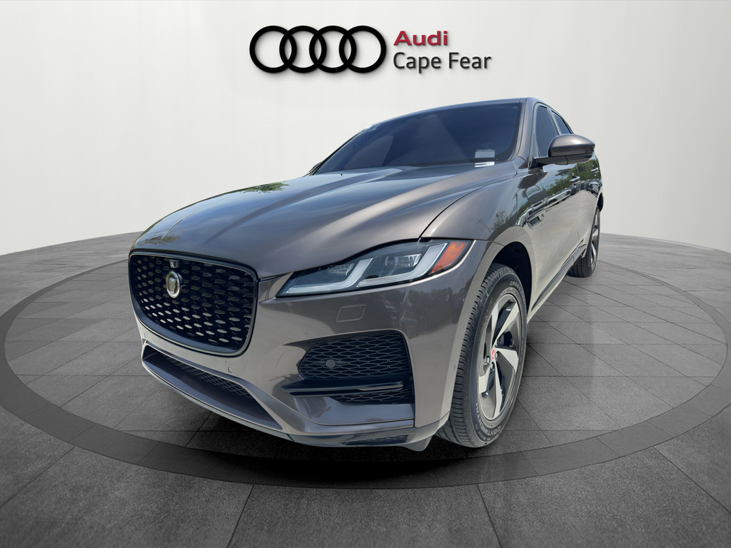 Gray 2021 Jaguar F-PACE P340 S AWD SUV / Crossover All-Wheel Drive 8-Speed Automatic