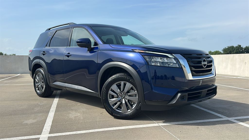 2025 Nissan Pathfinder SV Blue at South Houston Nissan