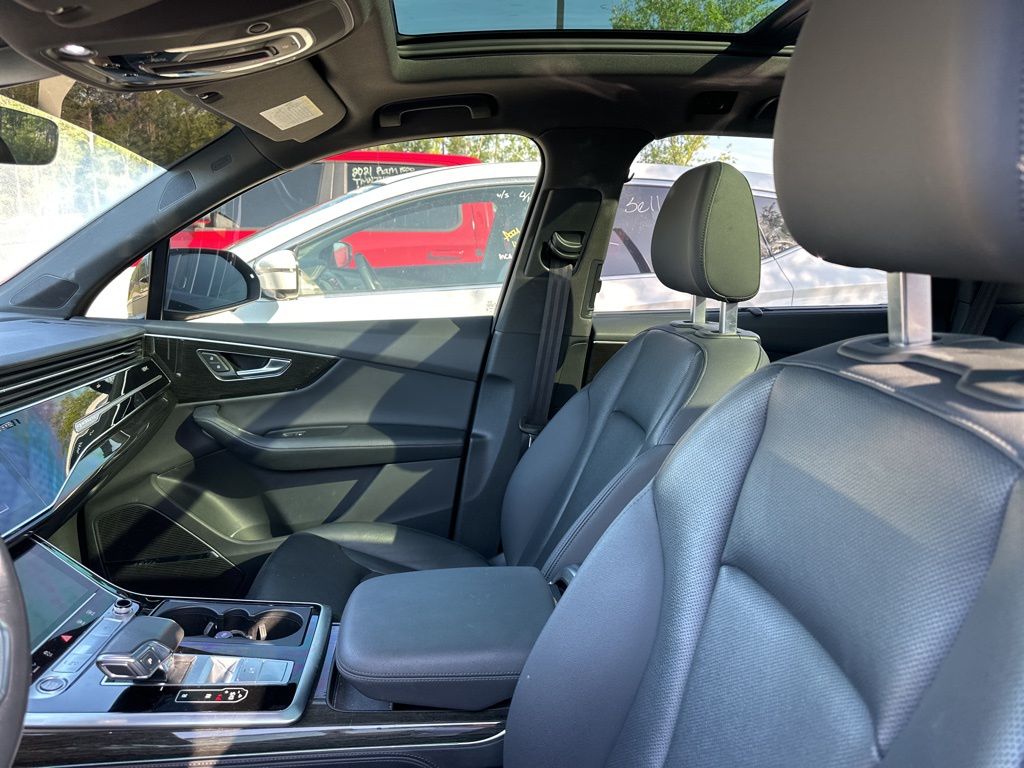 2021 Blue Metallic Audi Q7 55 Prestige AWD SUV